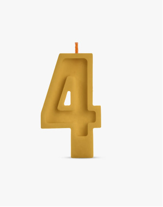 Пчелна свещ за торта 4