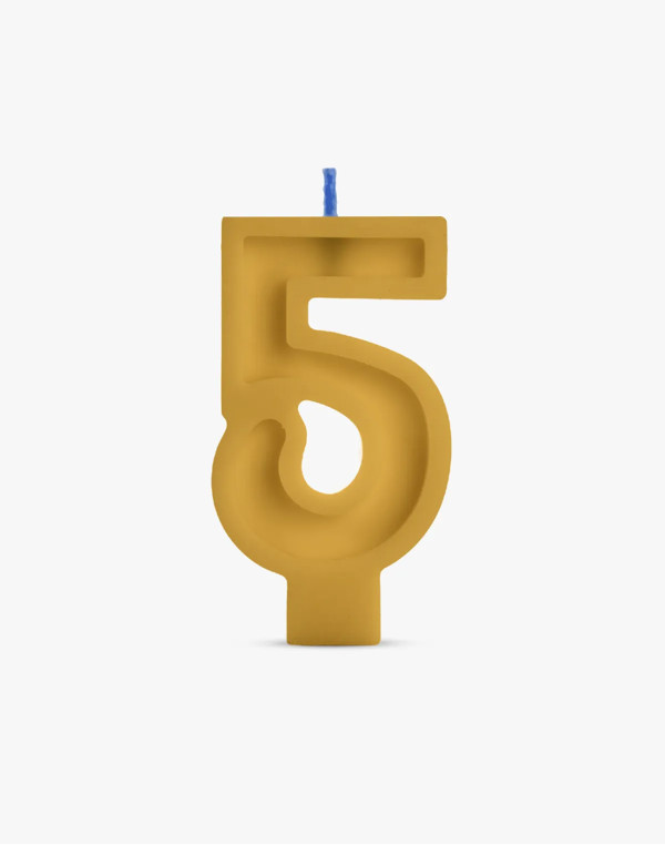 Пчелна свещ за торта 5