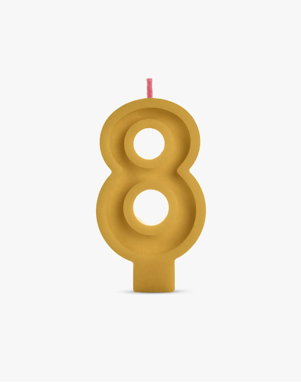 Пчелна свещ за торта 8