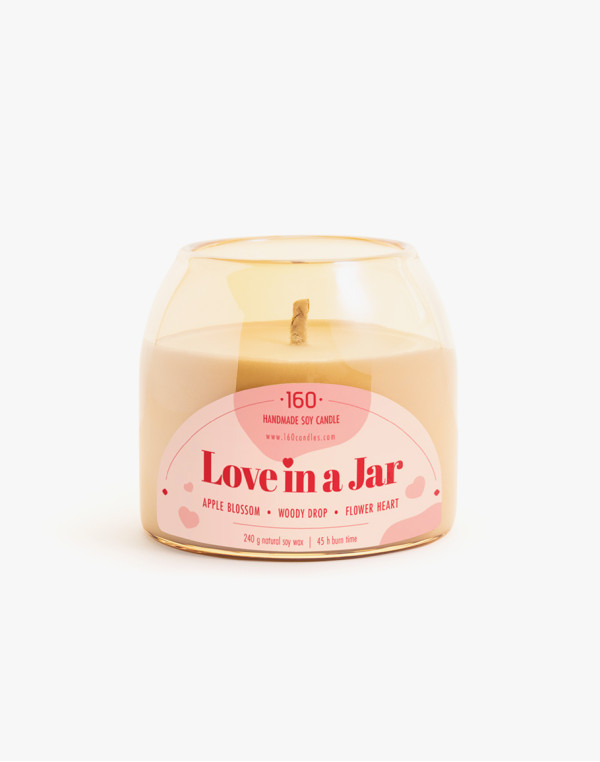 Свещ LOVE IN A JAR