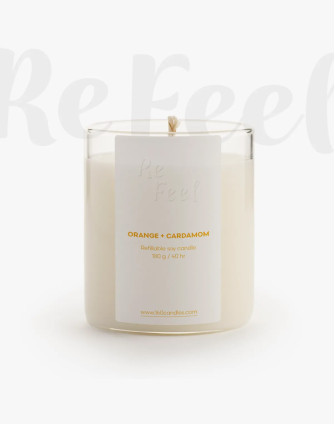 Свещ REFEEL ORANGE CARDAMOM