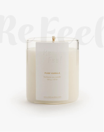 Свещ REFEEL PURE VANILLA
