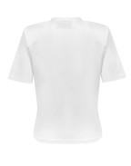 Тениска с подплънки FACE WHITE