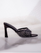 АРХИВ - CROCHET MULE BLACK