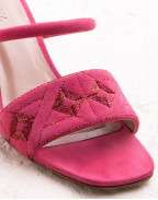 АРХИВ - QUILTED DIAMOND MULE 55 DEEP PINK