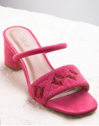 АРХИВ - QUILTED DIAMOND MULE 55 DEEP PINK