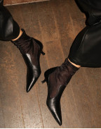 Ботуши ANNA BOOT 45 BLACK LEATHER