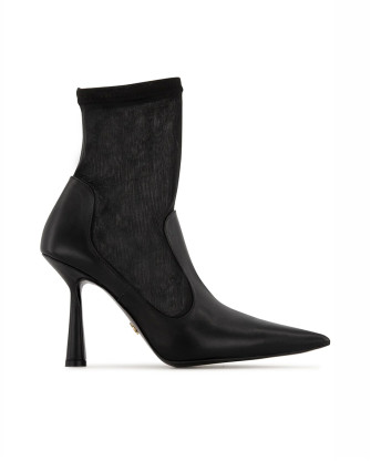Ботуши ANNA BOOT 95 BLACK LEATHER