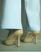 Ботуши ANNA BOOT 95 WHEAT LEATHER