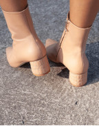 Ботуши CROC HEEL BOOT 55 TAN LEATHER