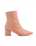Ботуши CROC HEEL BOOT 55 TAN LEATHER