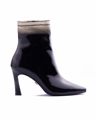 Ботуши SOCK BOOT 85 BLACK SUEDE PATENT