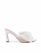 АРХИВ - BOW MULE WHITE PATENT