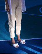 Чехли BOW SLIDE WHITE PATENT