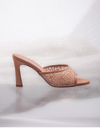 АРХИВ - CROCHET MULE TAN