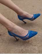 АРХИВ - FIORELLINI PUMP MESH ROYAL BLUE