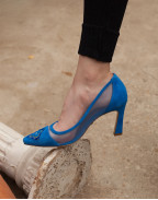 АРХИВ - FIORELLINI PUMP MESH ROYAL BLUE