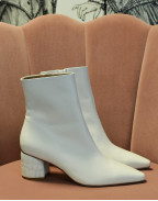 МОСТРА No37 - BOOT WHITE LEATHER