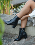 АРХИВ - CROC HEEL BOOT BLACK