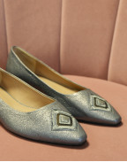 МОСТРА Nо37 - DIAMOND FLAT GREY GLITTER