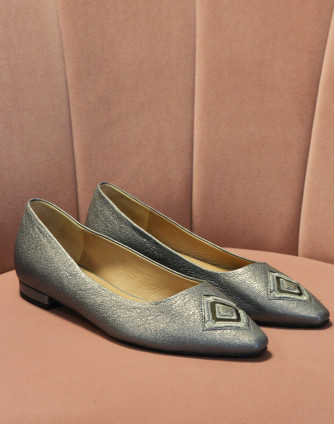 МОСТРА Nо37 - DIAMOND FLAT GREY GLITTER