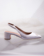 АРХИВ - DIAMOND SLINGBACK WHITE PATENT