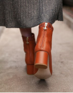 АРХИВ - EMBROIDERED SOCK BOOT SIENNA LEATHER