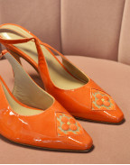 МОСТРА Nо37 - FIORELLINI PATENT HIGH DARK ORANGE