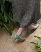 АРХИВ - FIORELLINI PUMP LEATHER SEA GREEN