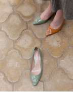 АРХИВ - FIORELLINI PUMP LEATHER SEA GREEN