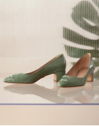 АРХИВ - FIORELLINI PUMP LEATHER SEA GREEN