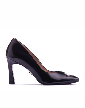 МОСТРА Nо40 - FIORELLINI SEMI PATENT LEATHER BLACK