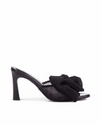 Обувки BOW MULE 85 BLACK PATENT