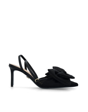 Обувки BOW SLIPPER 75 BLACK