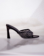 Обувки CROCHET MULE 85 BLACK