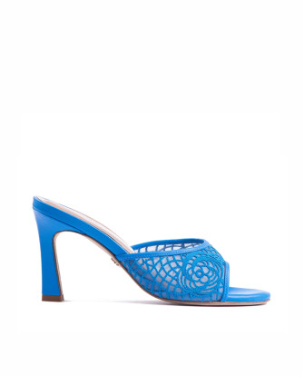 Обувки CROCHET MULE 85 BLUE