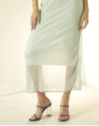 Обувки FIORELLINI GLASS HEEL 95 DISCO SUEDE BLACK