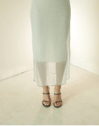 Обувки FIORELLINI GLASS HEEL 95 DISCO SUEDE BLACK