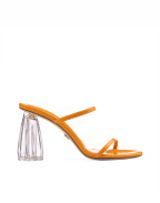 Обувки FIORELLINI GLASS HEEL 95 ORANGE PATENT