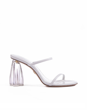 Обувки FIORELLINI GLASS HEEL 95 WHITE PATENT