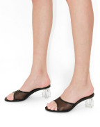 Обувки FIORELLINI GLASS MULE 50 BLACK PATENT