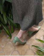 Обувки FIORELLINI PUMP LEATHER 45 SEA GREEN