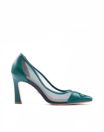 Обувки FIORELLINI PUMP MESH 85 DARK GREEN