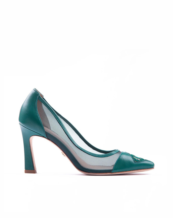 Обувки FIORELLINI PUMP MESH 85 DARK GREEN