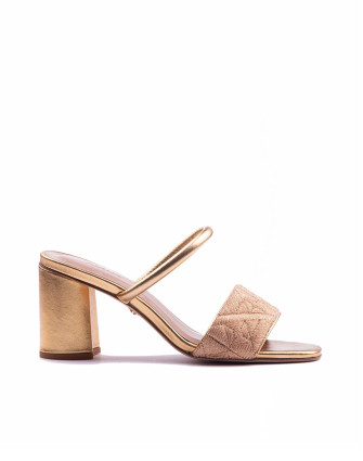 Обувки FULL FIBRE MULE 75 GOLD