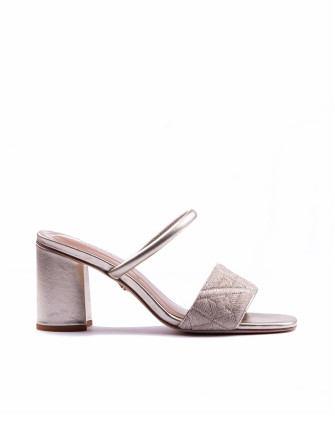 Обувки FULL FIBRE MULE 75 SILVER METALLIC