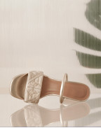 Обувки FULL FIBRE MULE 75 SILVER METALLIC