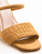 Обувки QUILTED CROC MULE 55 GOLDEN ROD