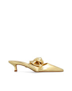 Обувки SIDE TIE MULE 45 TIN FOIL GOLD