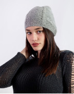 Кашмирена шапка PEBBLE GREY BEANIE